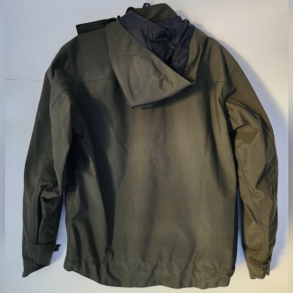 Carhartt Storm Defender Waterproof Hooded Jacket - Green (Men’s Small) - Picture 4 of 5